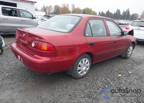 2002 Toyota Corolla Ce from USA, damaged, VIN 1NXBR12E92Z626067